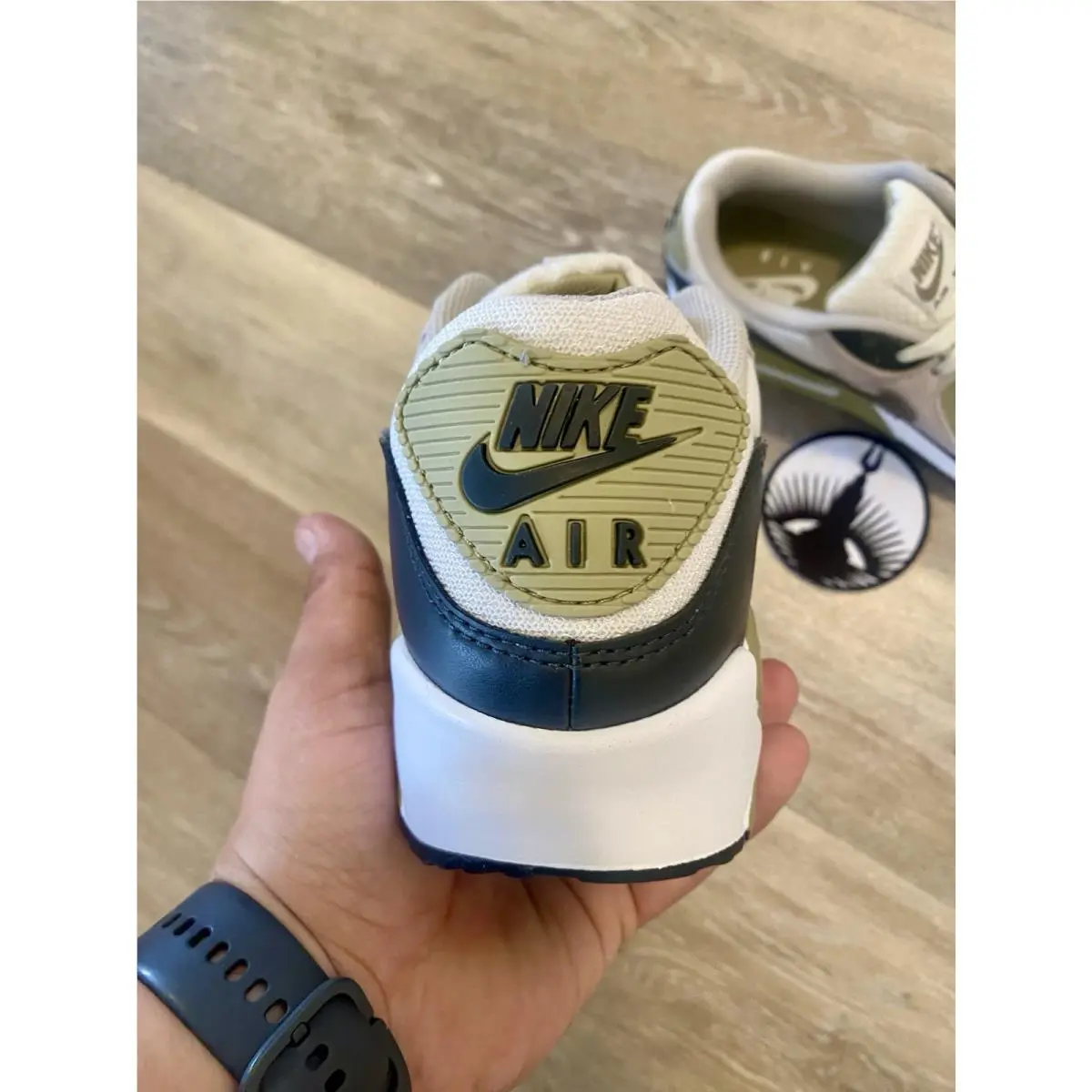 Nike shoes - Nike Air Max 90 - Air Max - DM0029-011 - Light Bone / Neutral Olive / College Grey / Cave Stone (UPC: 197859098156) 0
