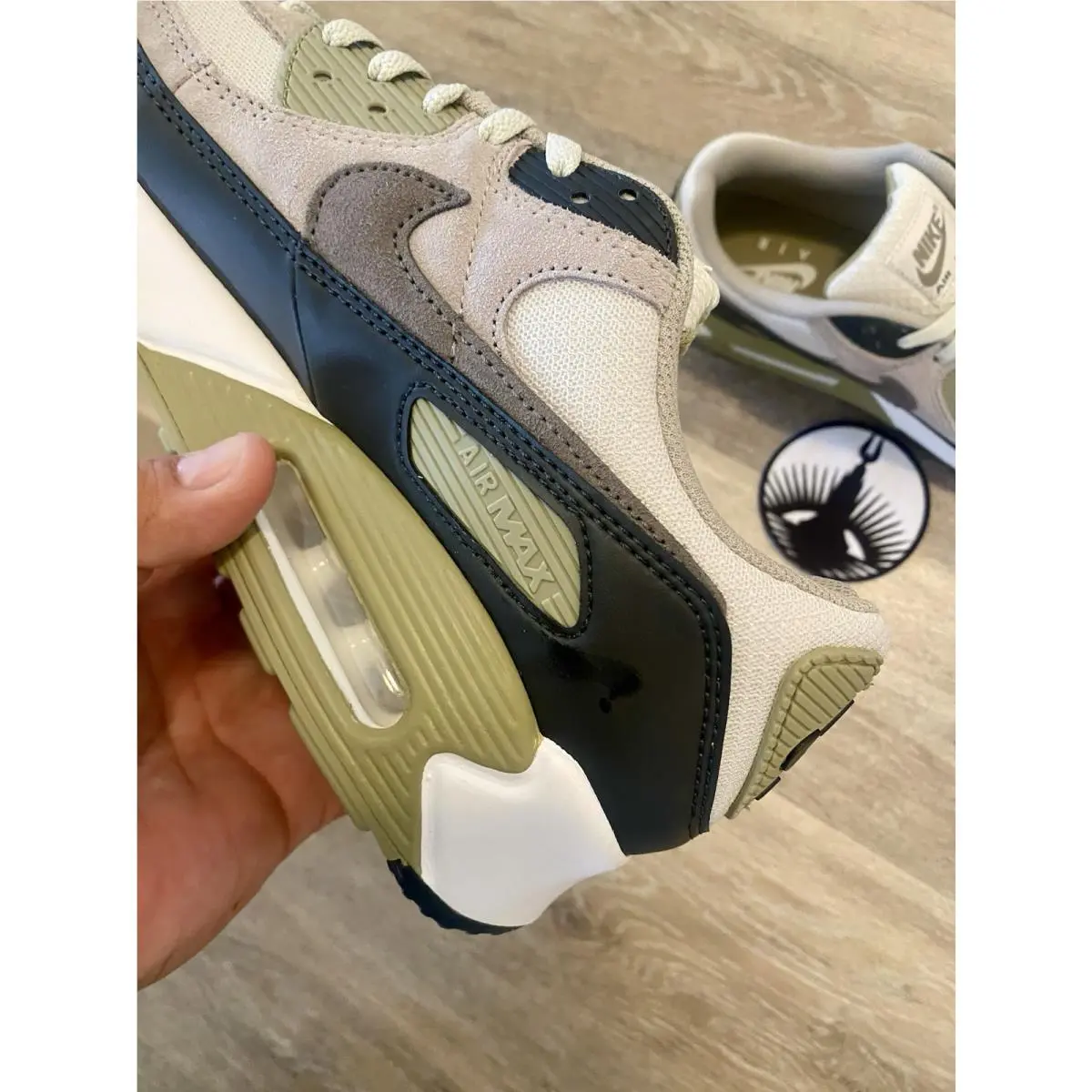Nike shoes - Nike Air Max 90 - Air Max - DM0029-011 - Light Bone / Neutral Olive / College Grey / Cave Stone (UPC: 197859098156) 1