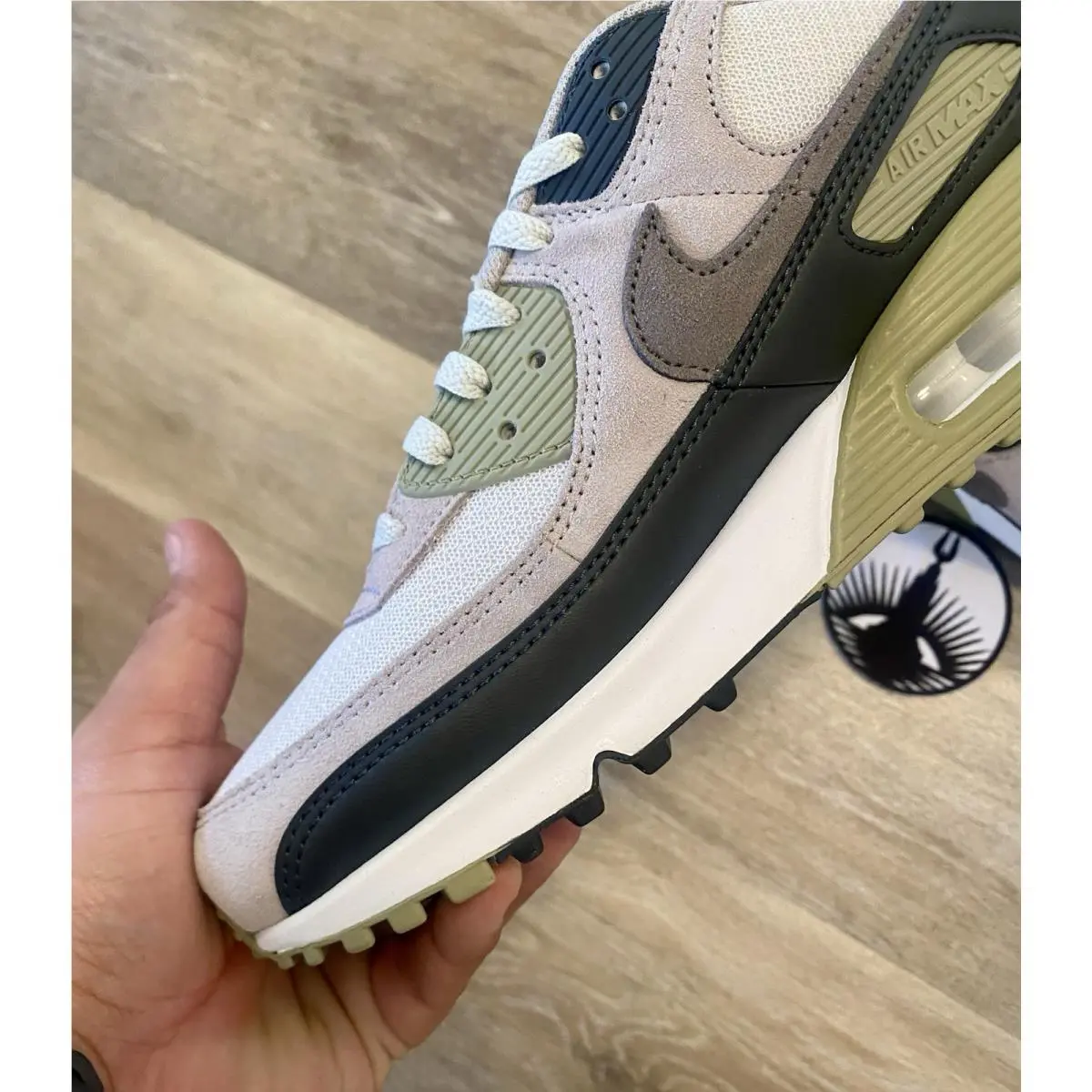 Nike shoes - Nike Air Max 90 - Air Max - DM0029-011 - Light Bone / Neutral Olive / College Grey / Cave Stone (UPC: 197859098156) 2