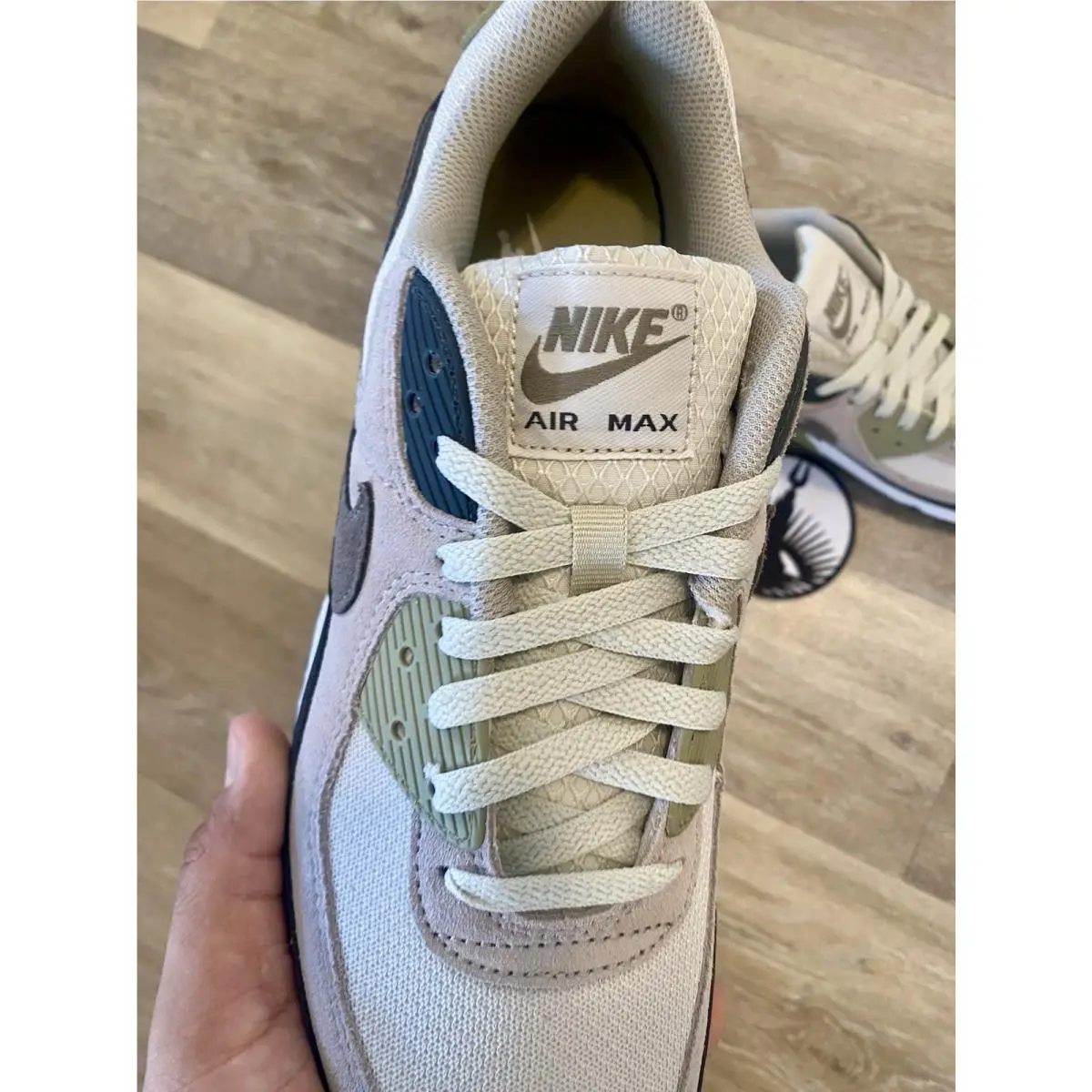 Nike shoes - Nike Air Max 90 - Air Max - DM0029-011 - Light Bone / Neutral Olive / College Grey / Cave Stone (UPC: 197859098156) 6