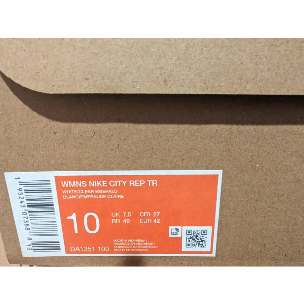 Nike shoes - Nike City Rep TR - City Rep - White/ClearEmerald 4