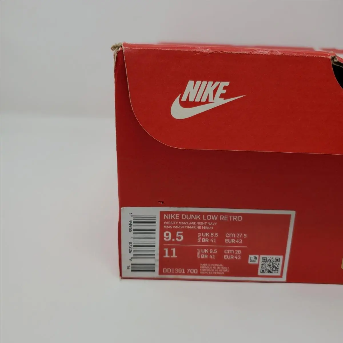 Nike shoes - Nike Dunk Low Retro - Dunk Low Retro - DD1391-700 - Yellow 8