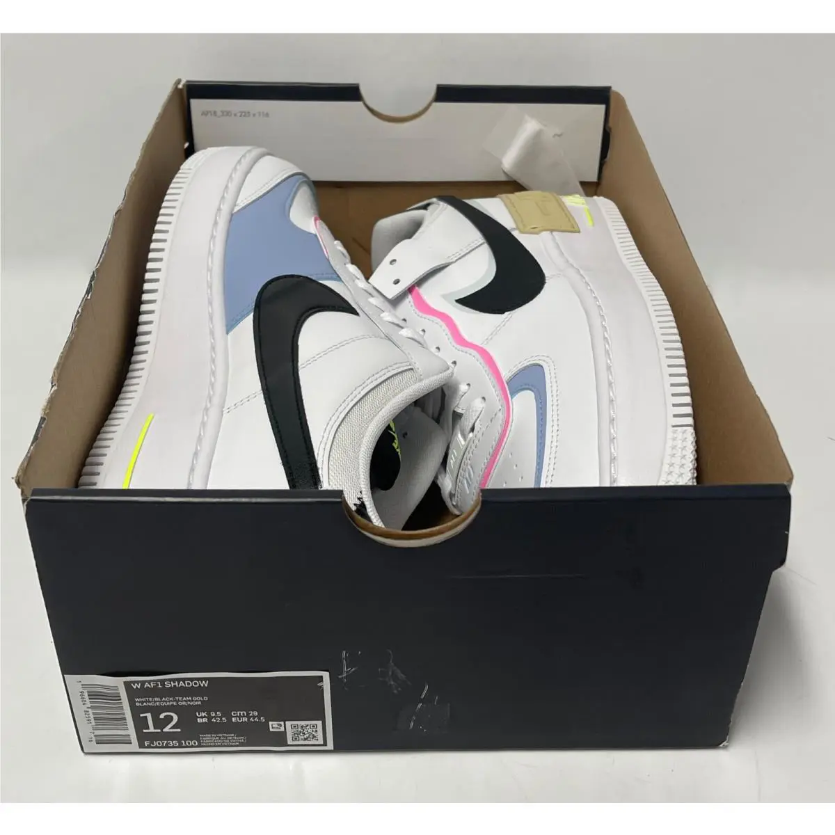 Nike shoes - Nike Air Force 1 Shadow - FJ0735-100 - White (UPC: 196604825900) 8