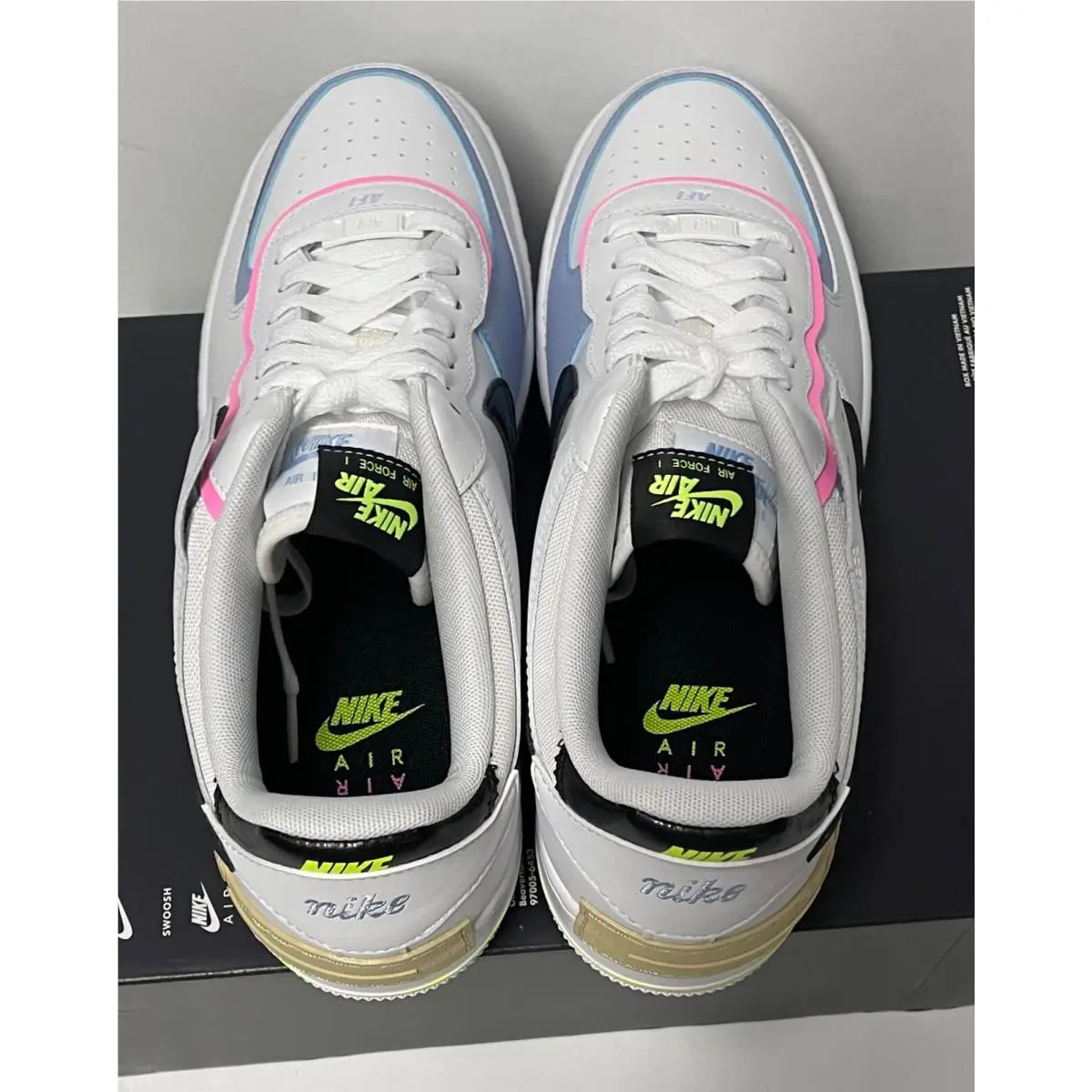 Nike shoes - Nike Air Force 1 Shadow - FJ0735-100 - White (UPC: 196604825900) 6