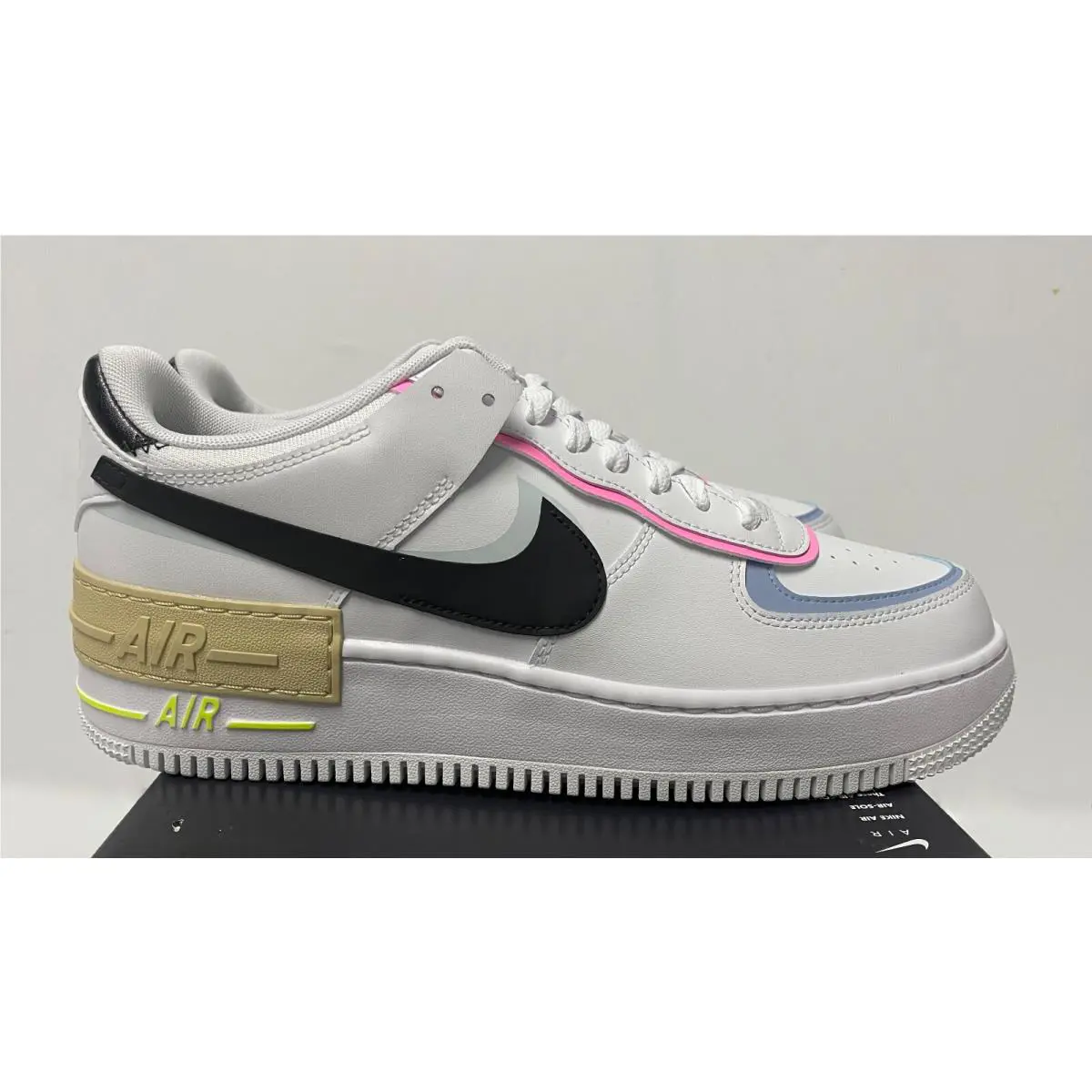 Nike shoes - Nike Air Force 1 Shadow - FJ0735-100 - White (UPC: 196604825900) 1