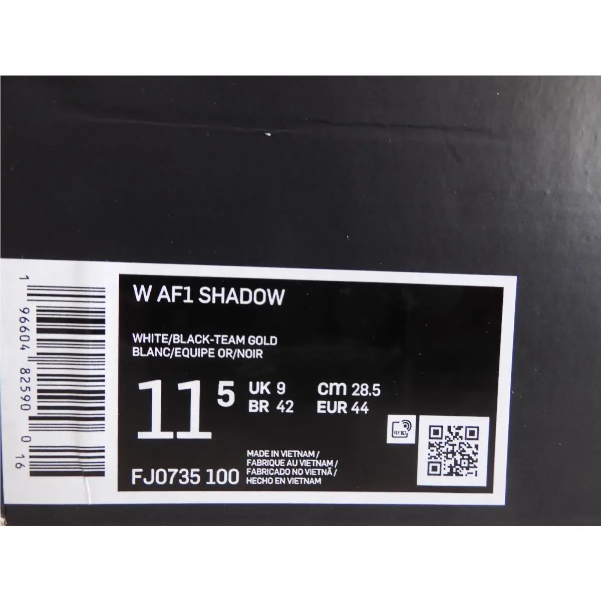 Nike shoes - Nike Air Force 1 Shadow - FJ0735-100 - White (UPC: 196604825900) 3
