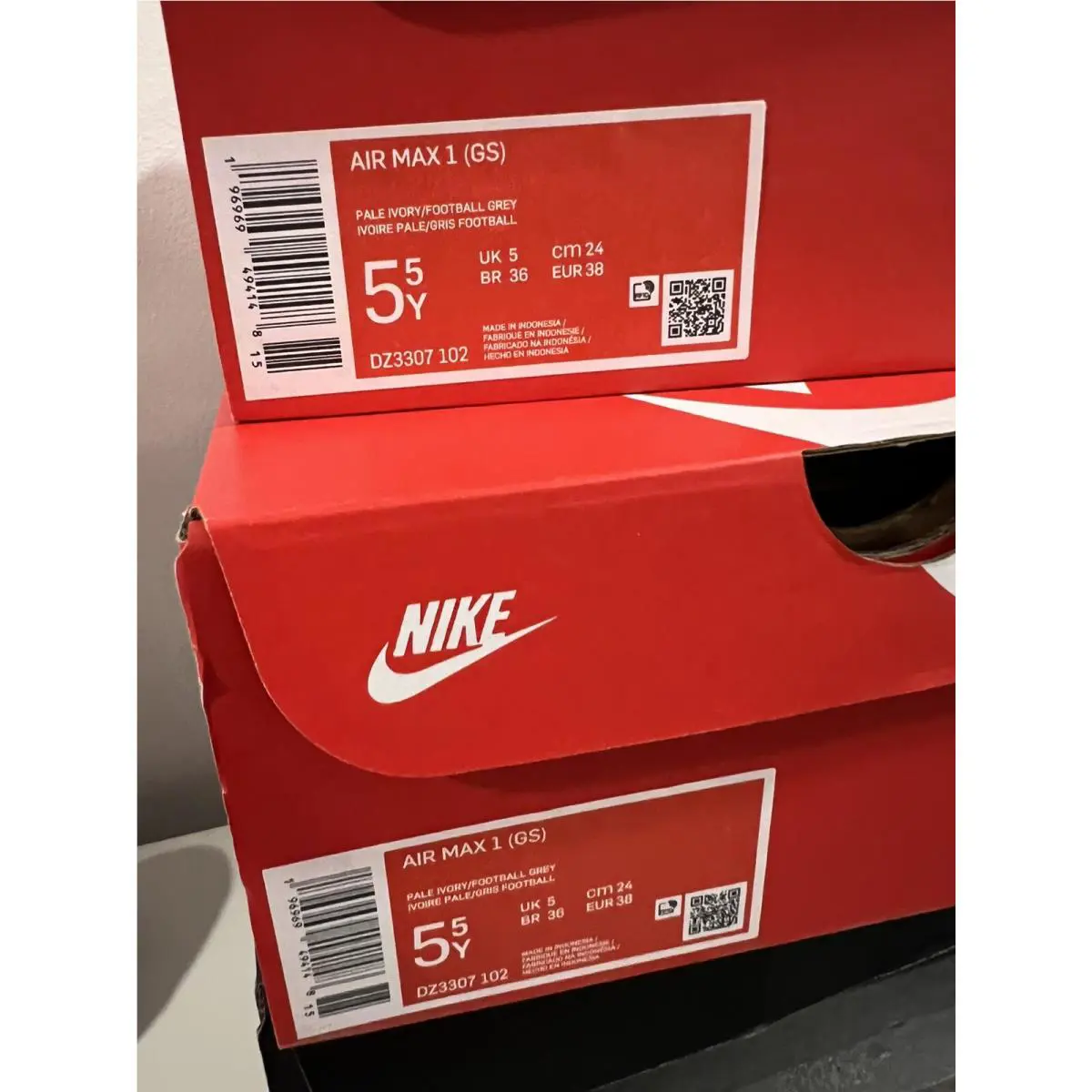 Nike shoes - Nike Air Max 1 GS - Multicolor 4