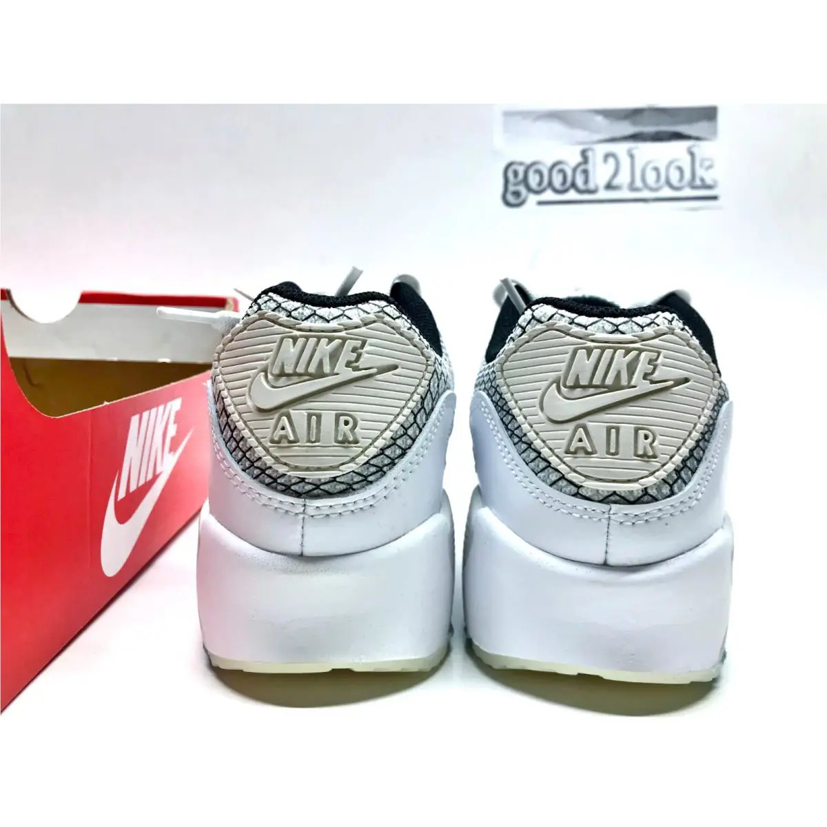 Nike shoes - Nike Air Max 90 SE - White (UPC: 194953062809) 2