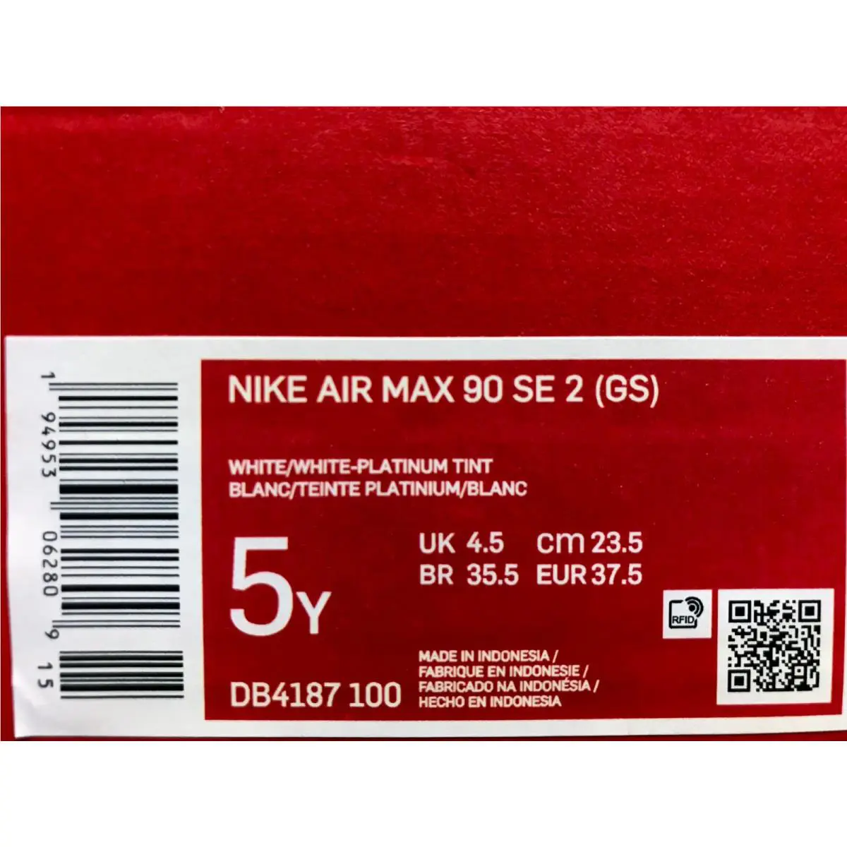Nike shoes - Nike Air Max 90 SE - White (UPC: 194953062809) 3
