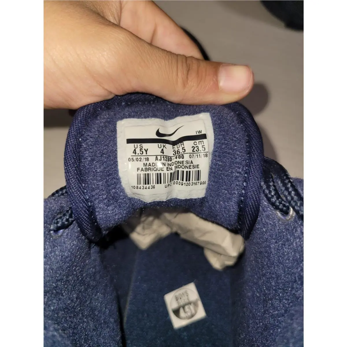 Nike shoes - Nike Manoa - Manoa - Blue 3