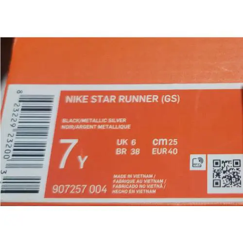 Nike shoes - Nike Star Runner - Star Runner - 907257004 - Black (UPC: 00823229232003) 0