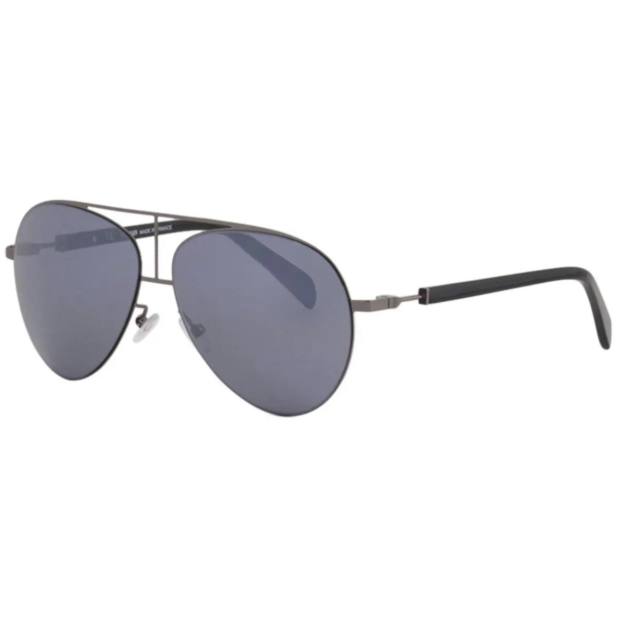 Men`s BL2103 BL/2103 C02 Light Gunmetal Fashion Pilot Sunglasses 59mm by Balmain