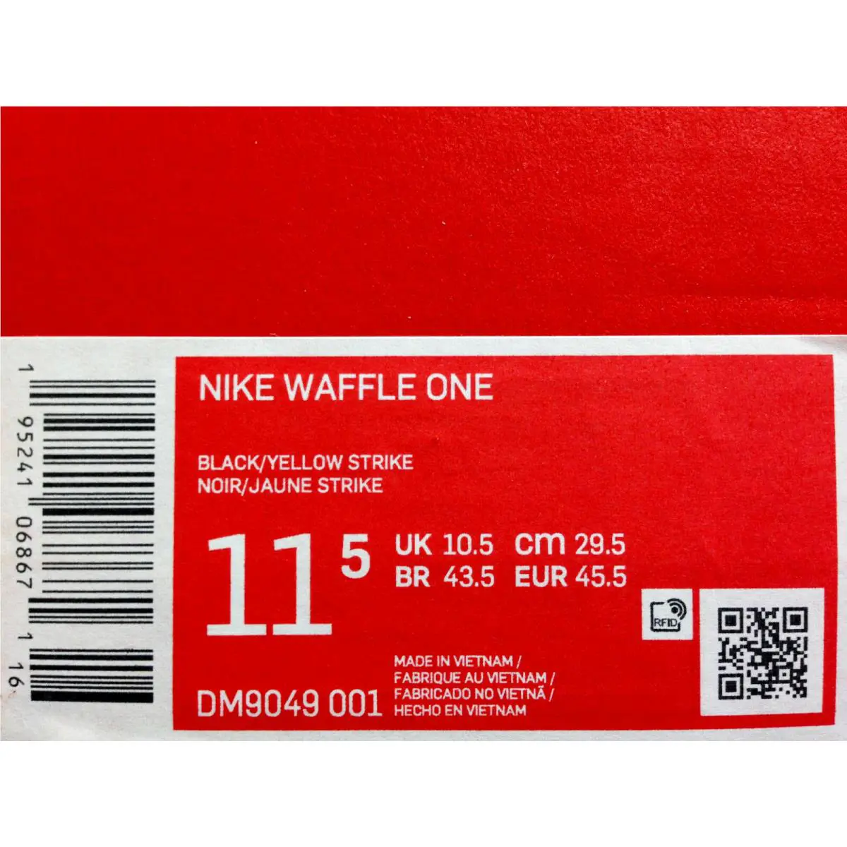 Nike shoes - Nike Waffle One - Waffle One - DM9049-001 - Black (UPC: 0195241068671) 3