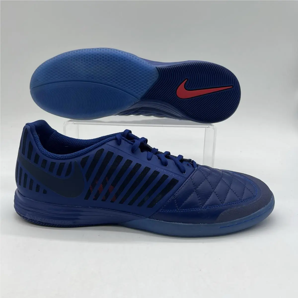 Mens Size 13 Nike Lunargato II Deep Royal Blue Training Sneakers 580456 401