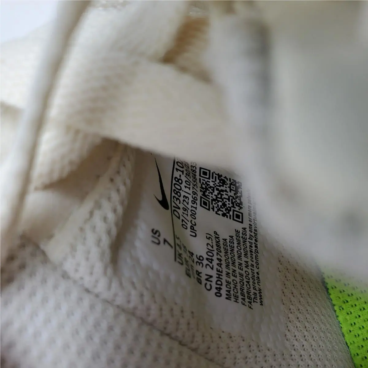 Nike shoes - Nike Air Force 1 - Air Force - DV3808-102 - White 8