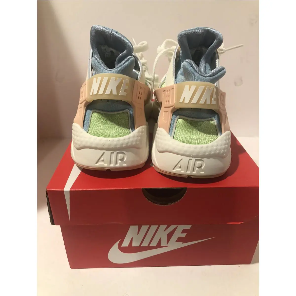 Nike shoes - Nike Air Huarache - Air Huarache - DQ0117-100 - Sail/Artic Orange-Worn Blue 1