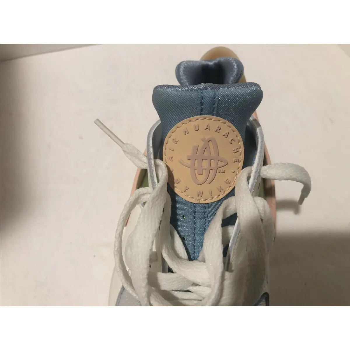 Nike shoes - Nike Air Huarache - Air Huarache - DQ0117-100 - Sail/Artic Orange-Worn Blue 4