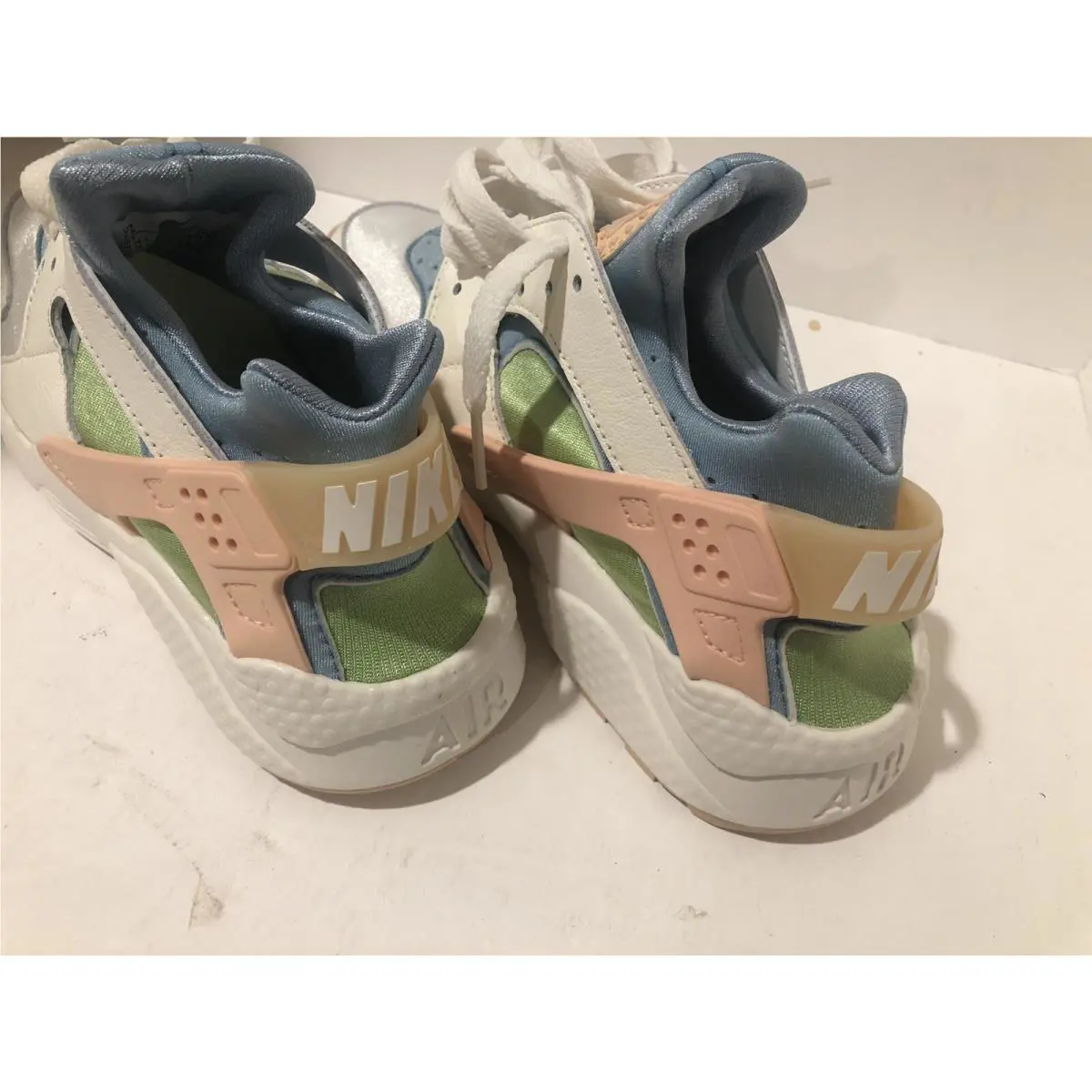 Nike shoes - Nike Air Huarache - Air Huarache - DQ0117-100 - Sail/Artic Orange-Worn Blue 7