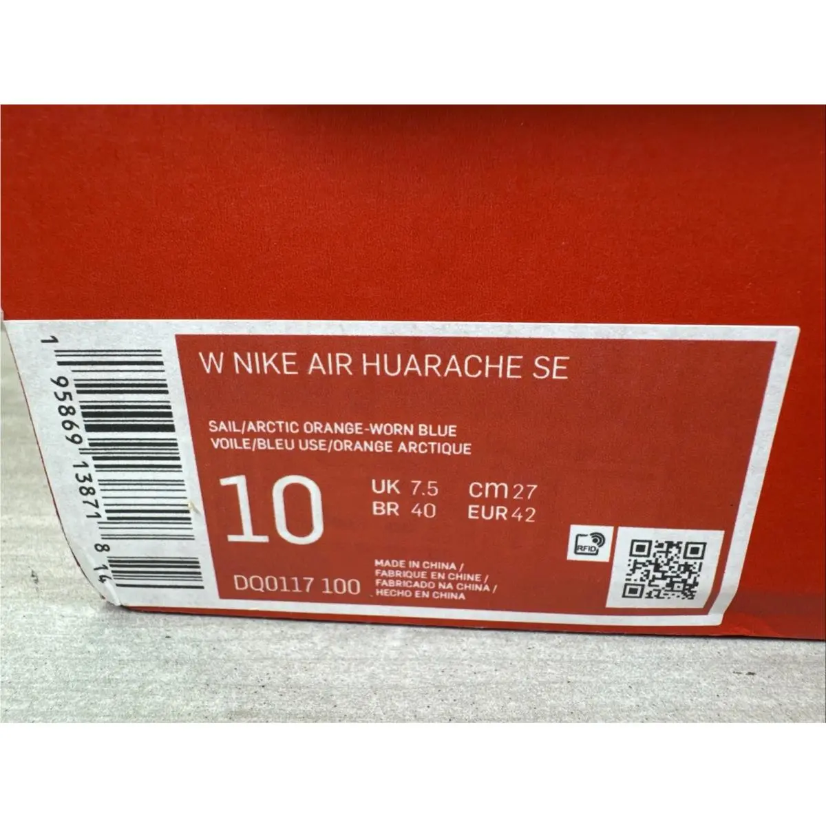 Nike shoes - Nike Air Huarache - Air Huarache - DQ0117-100 - Multicolor (UPC: 0195869138718) 19