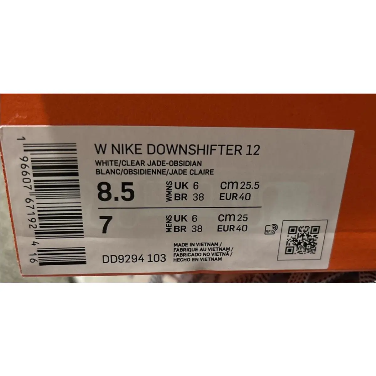 Nike shoes - Nike Downshifter 12 - Downshifter - White 4