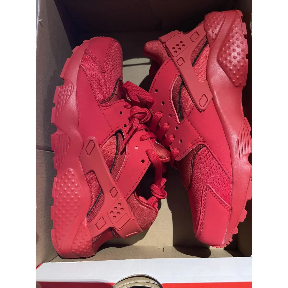 Nike shoes - Nike Huarache Run - Huarache Run - Red (UPC: 0675911853511) 2