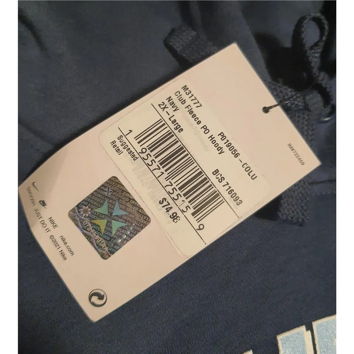 Nike clothing - Blue (UPC: 195571755159) 2