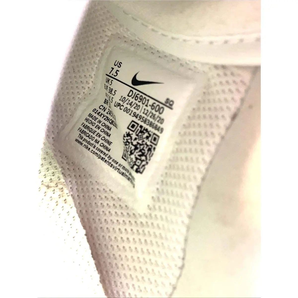 Nike shoes - Nike Air Force 1 - Air Force - DJ6901 600 - Multicolor (UPC: 194958386849) 4