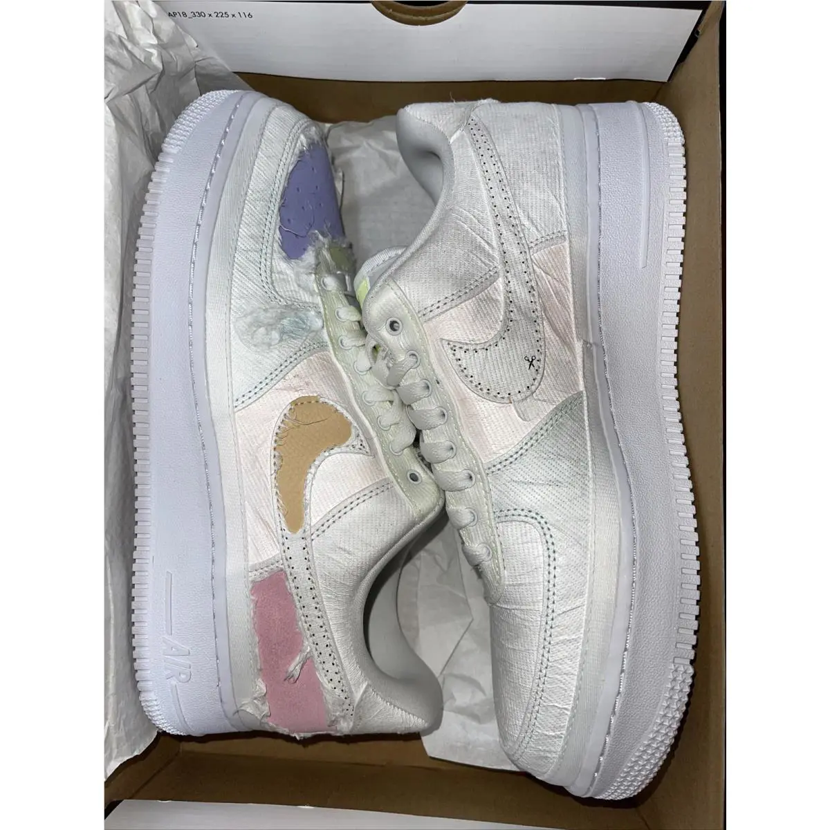 Nike shoes - Nike Air Force 1 - Air Force - DJ6901-600 - White 9