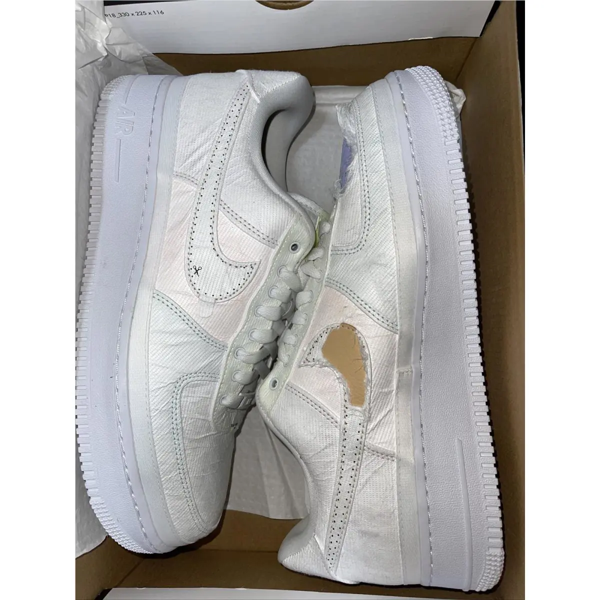 Nike shoes - Nike Air Force 1 - Air Force - DJ6901-600 - White 10