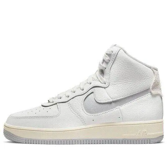 Sz 7 - Women`s Nike Air Force 1 Sculpt DC3590-101 Summit White/silver - Multicolor