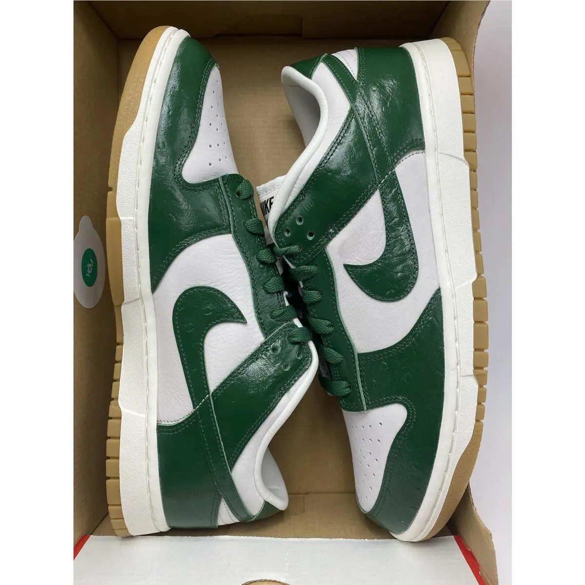 Nike shoes - Nike Dunk Low - Dunk Low - FJ2260 002 - Phantom/Gorge Green-Sail (UPC: 196975575978) 5