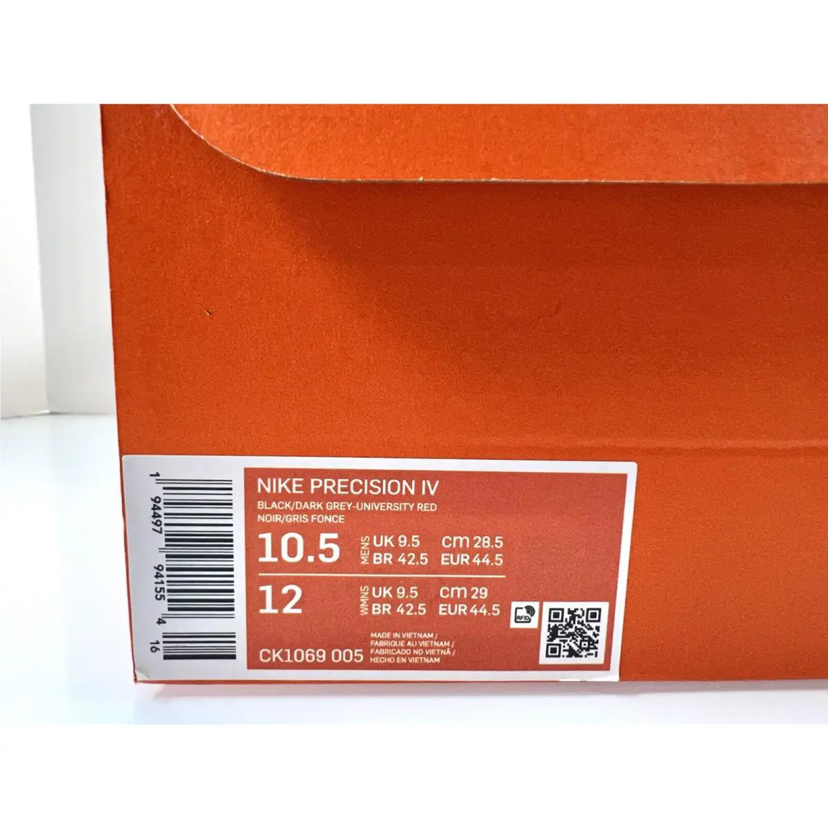 Nike shoes - Nike Precision IV - Precision - CK1069-005 - Black 9