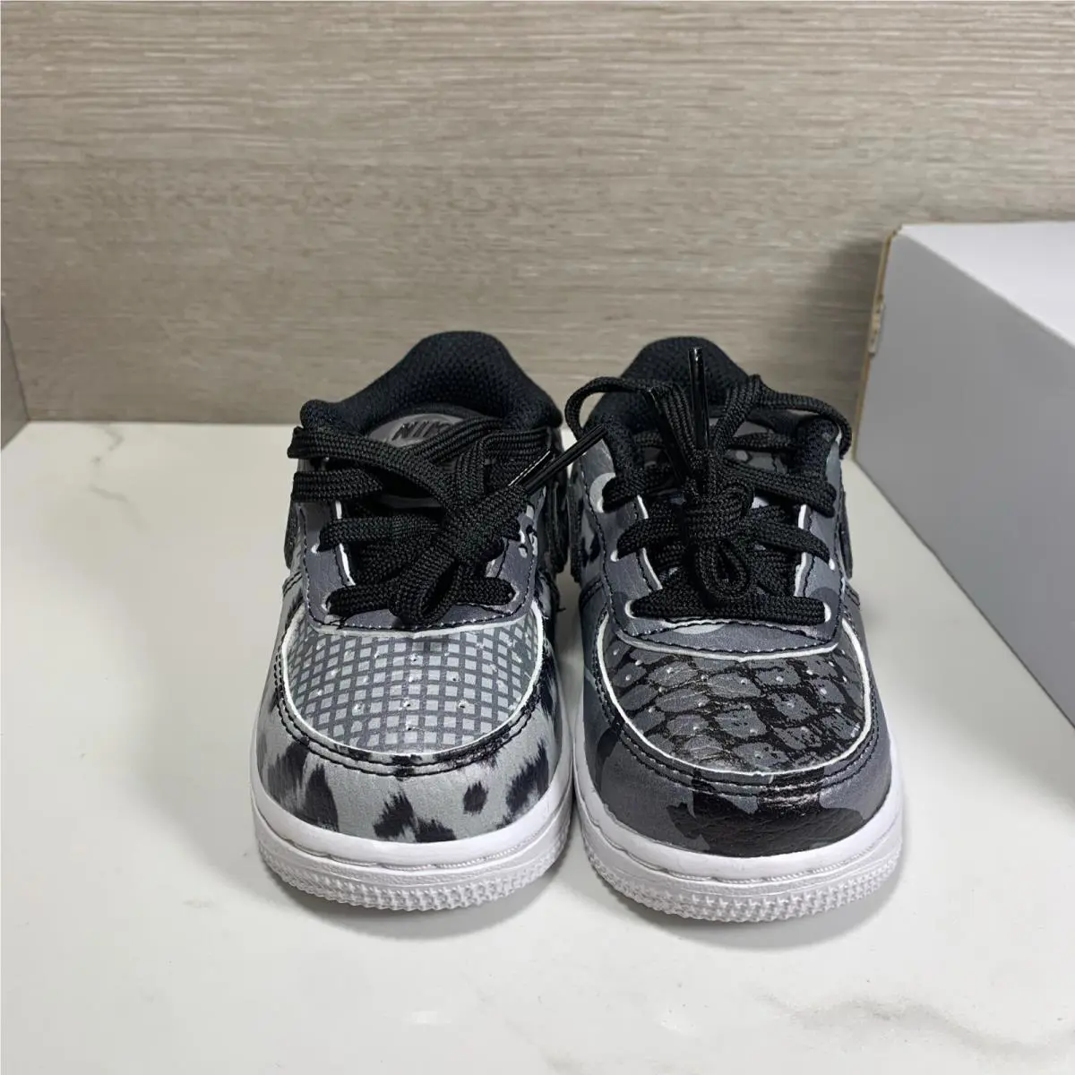 Nike shoes - Nike Air Force 5 - Air Force - Black, Grey 1