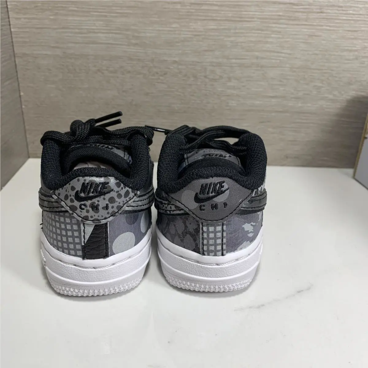 Nike shoes - Nike Air Force 5 - Air Force - Black, Grey 4