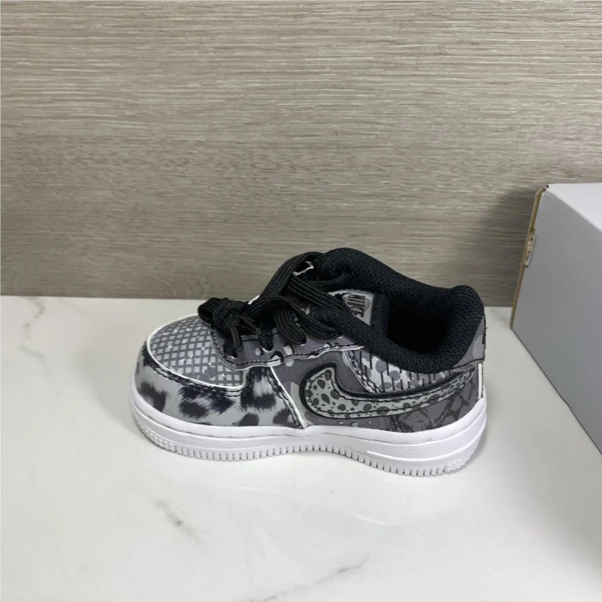 Nike shoes - Nike Air Force 5 - Air Force - Black, Grey 6
