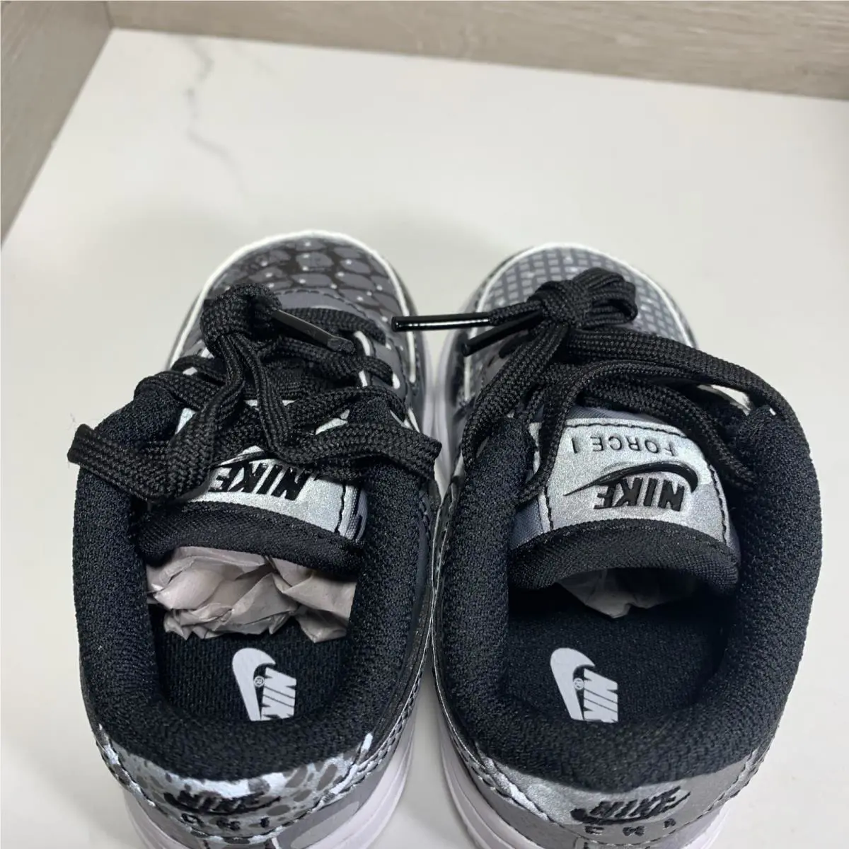 Nike shoes - Nike Air Force 5 - Air Force - Black, Grey 7