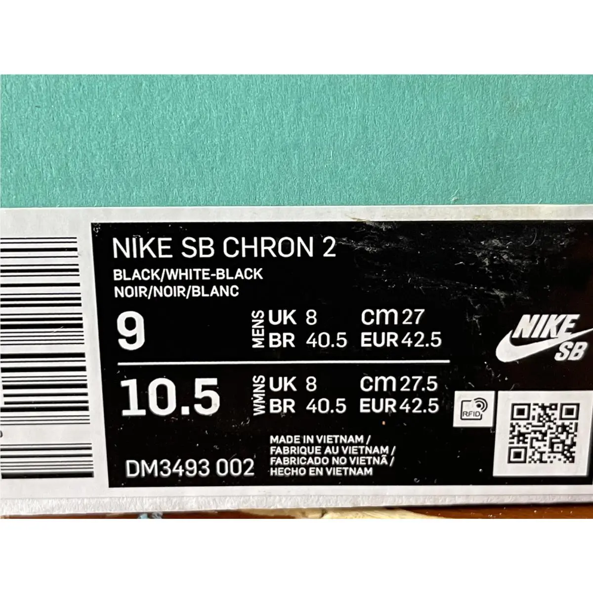 Nike shoes - SB CHRON 2 - CHRON - DM3493-002 - Black (UPC: 0194958690410) 5
