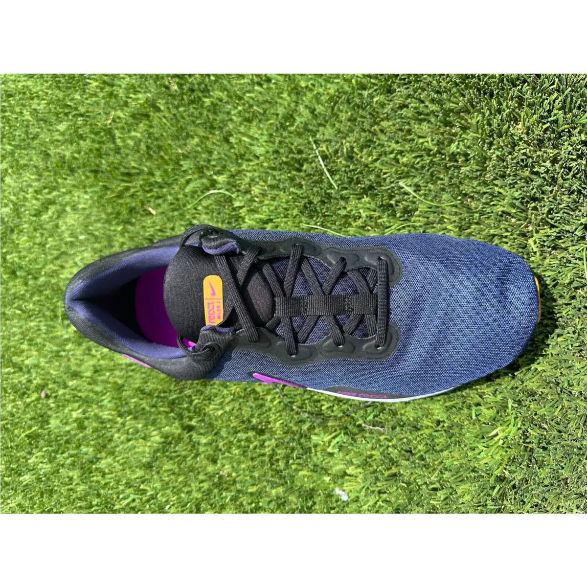 Nike shoes - Nike React Miler - React Miler - DD0490-401 - blackened blue /vivid purple 0