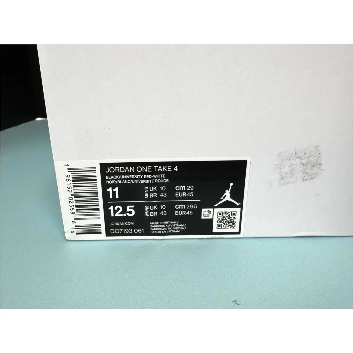 Nike shoes - Jordan One Take 4 - One Take - D07193-061 - Black (UPC: 196152025586) 14