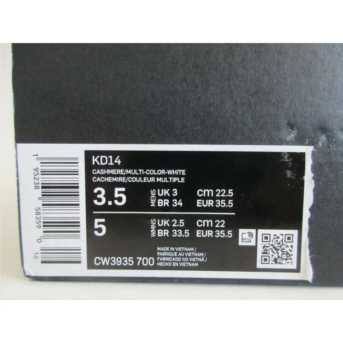 Nike shoes - Nike KD 14 - CW3935 700 - Multicolor (UPC: 195238583590) 3