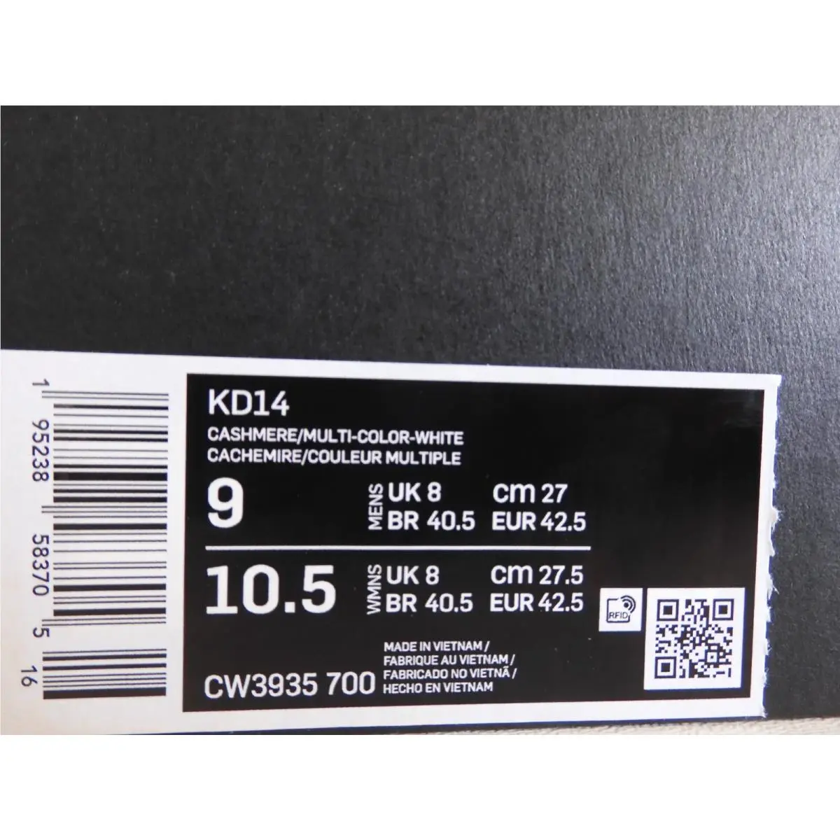 Nike shoes - Nike KD14 - CW3935 700 - Multicolor (UPC: 195238583705) 3
