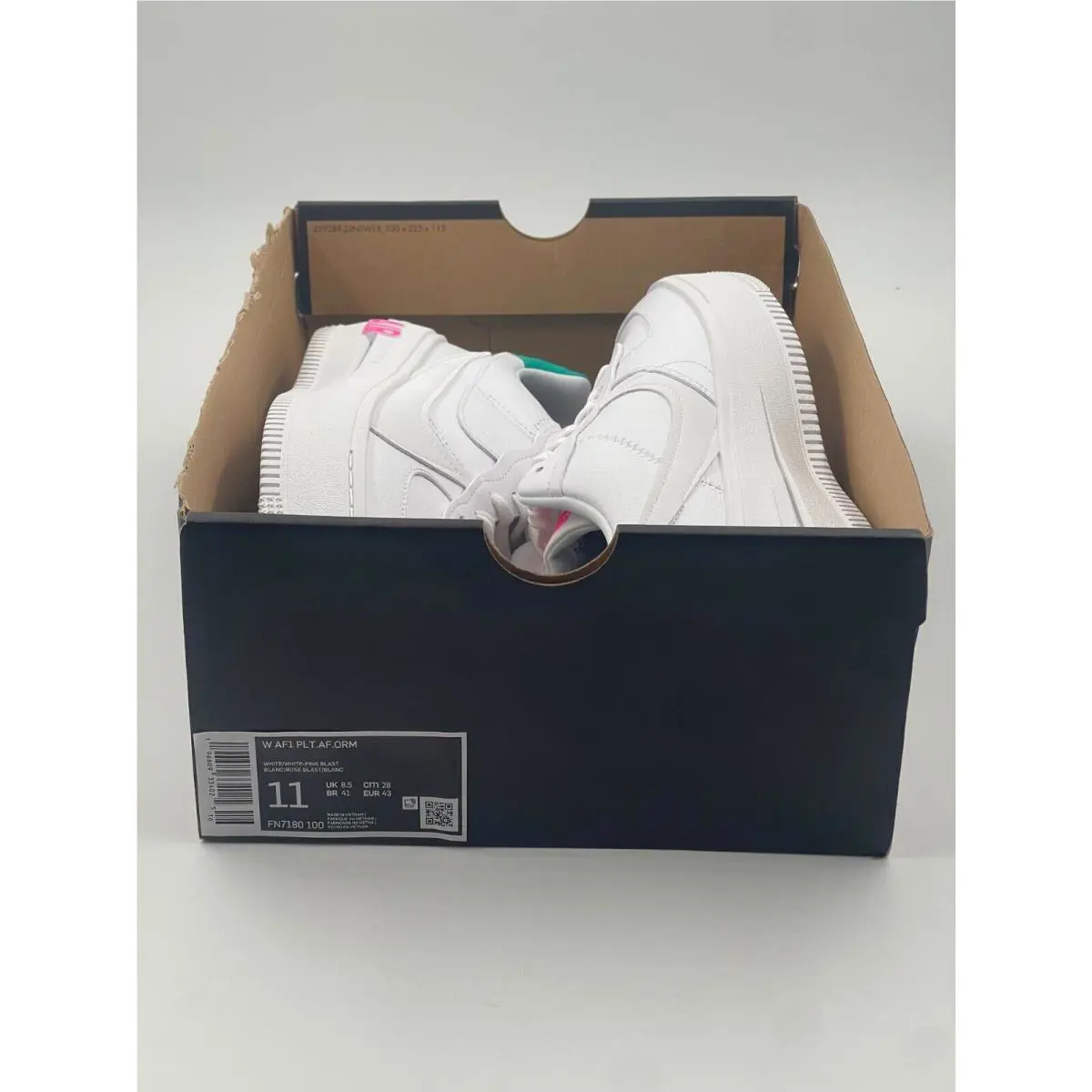 Nike shoes - Nike Air Force 1 AF1 Platform - FN7180-100 - Multicolor (UPC: 196609334025) 4