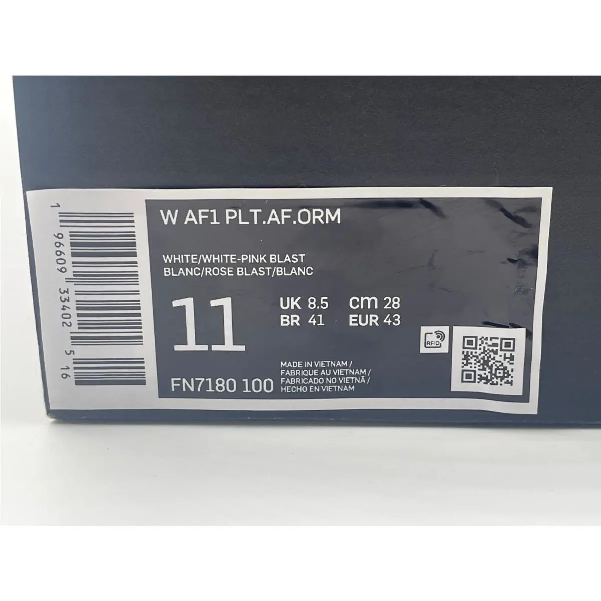 Nike shoes - Nike Air Force 1 AF1 Platform - FN7180-100 - Multicolor (UPC: 196609334025) 5
