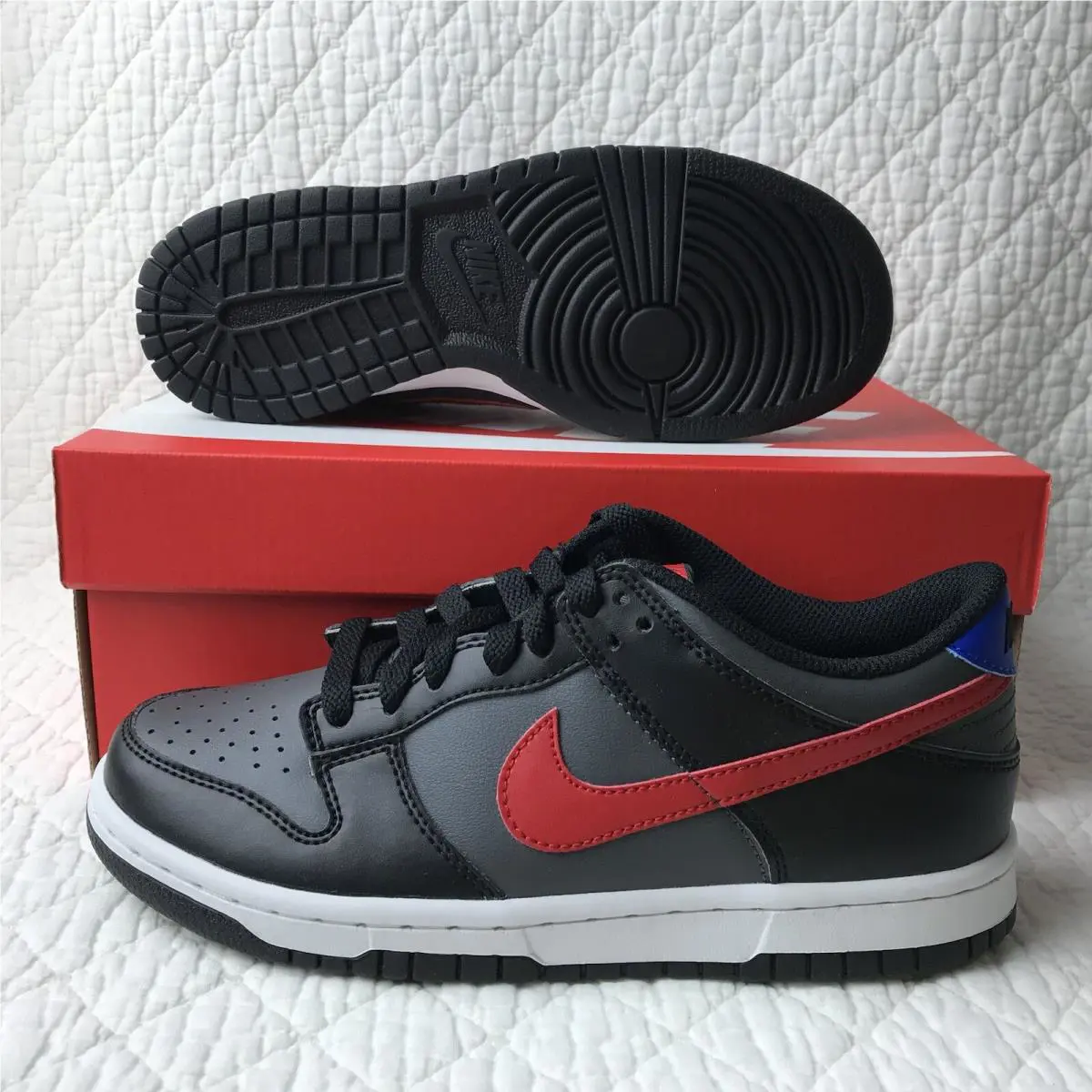 Nike shoes - Nike Dunk Low - Dunk Low - FV0373-001 - Black Red, Exterior: Multicolor (UPC: 0196969900250) 2