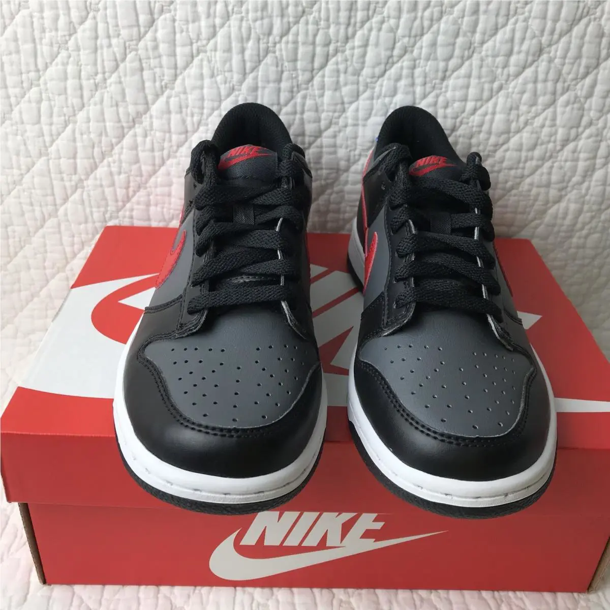 Nike shoes - Nike Dunk Low - Dunk Low - FV0373-001 - Black Red, Exterior: Multicolor (UPC: 0196969900250) 3