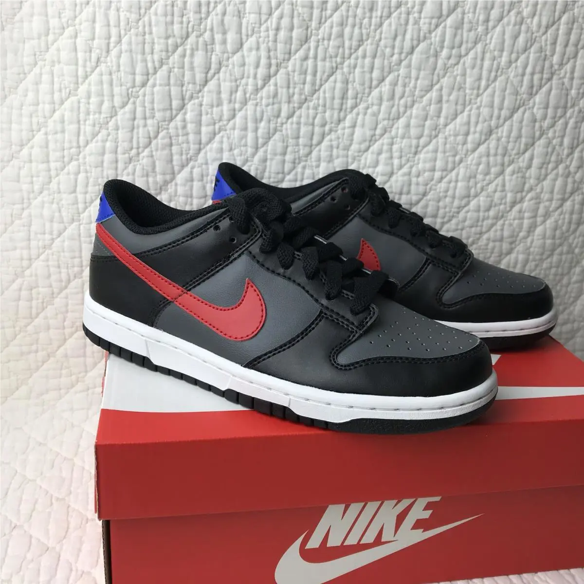 Nike shoes - Nike Dunk Low - Dunk Low - FV0373-001 - Black Red, Exterior: Multicolor (UPC: 0196969900250) 7