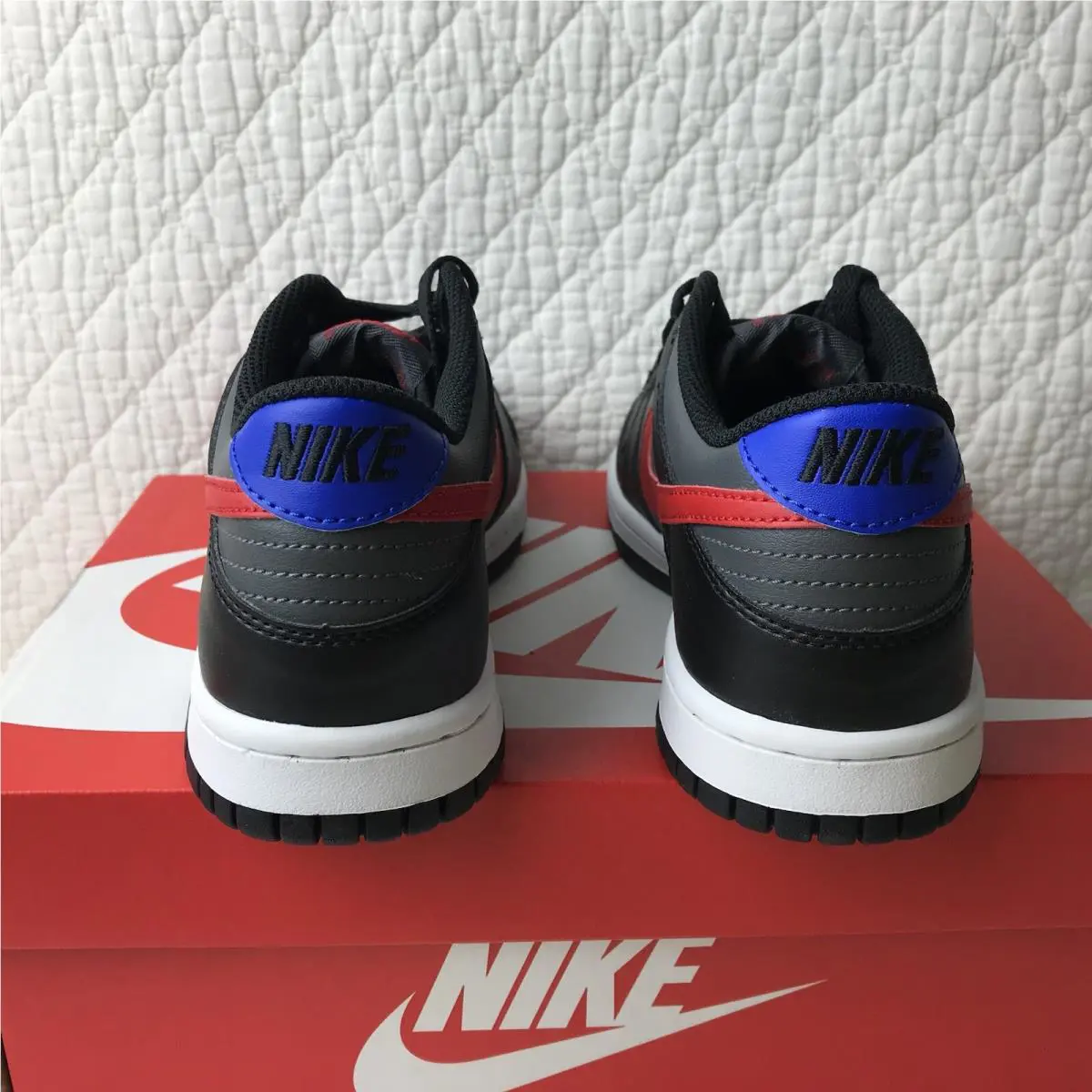 Nike shoes - Nike Dunk Low - Dunk Low - FV0373-001 - Black Red, Exterior: Multicolor (UPC: 0196969900250) 4