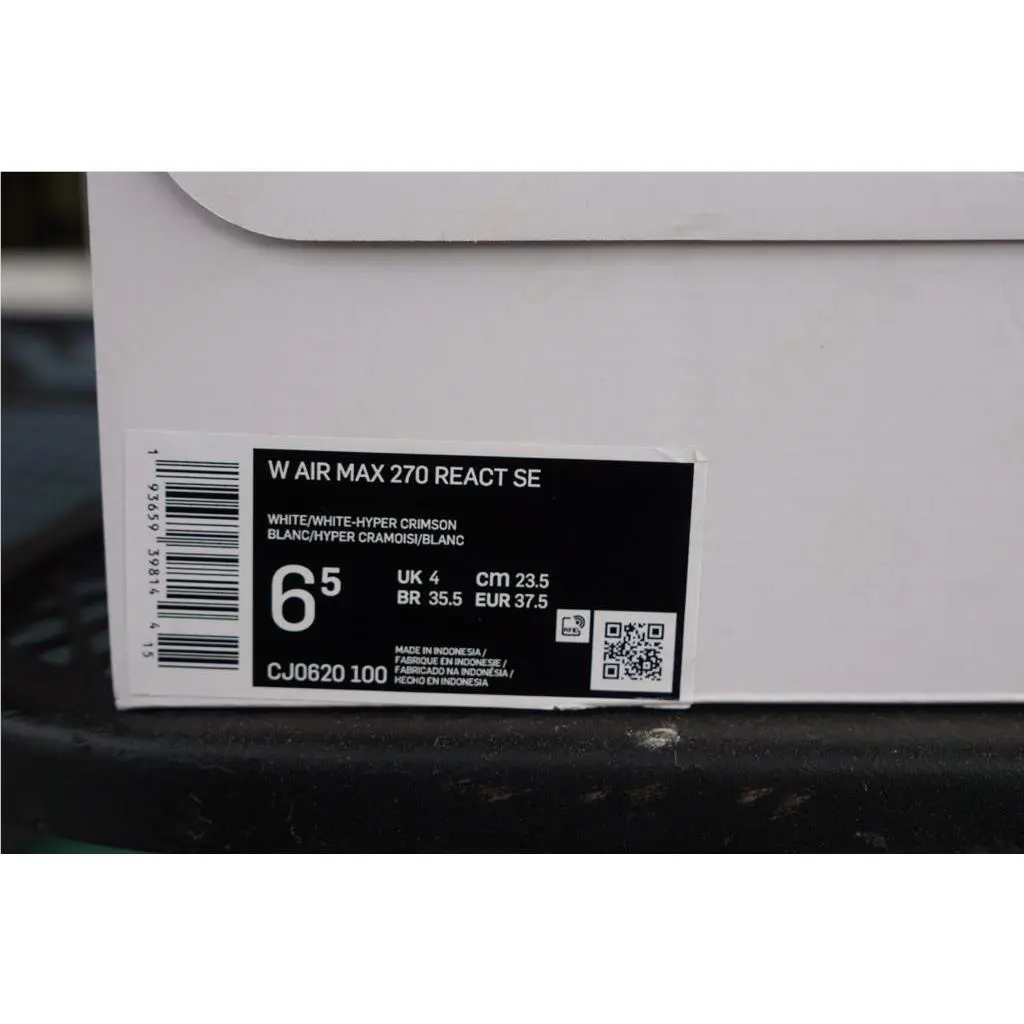 Nike shoes - Nike Air Max 270 - Air Max - CJ0620-100 - White 5