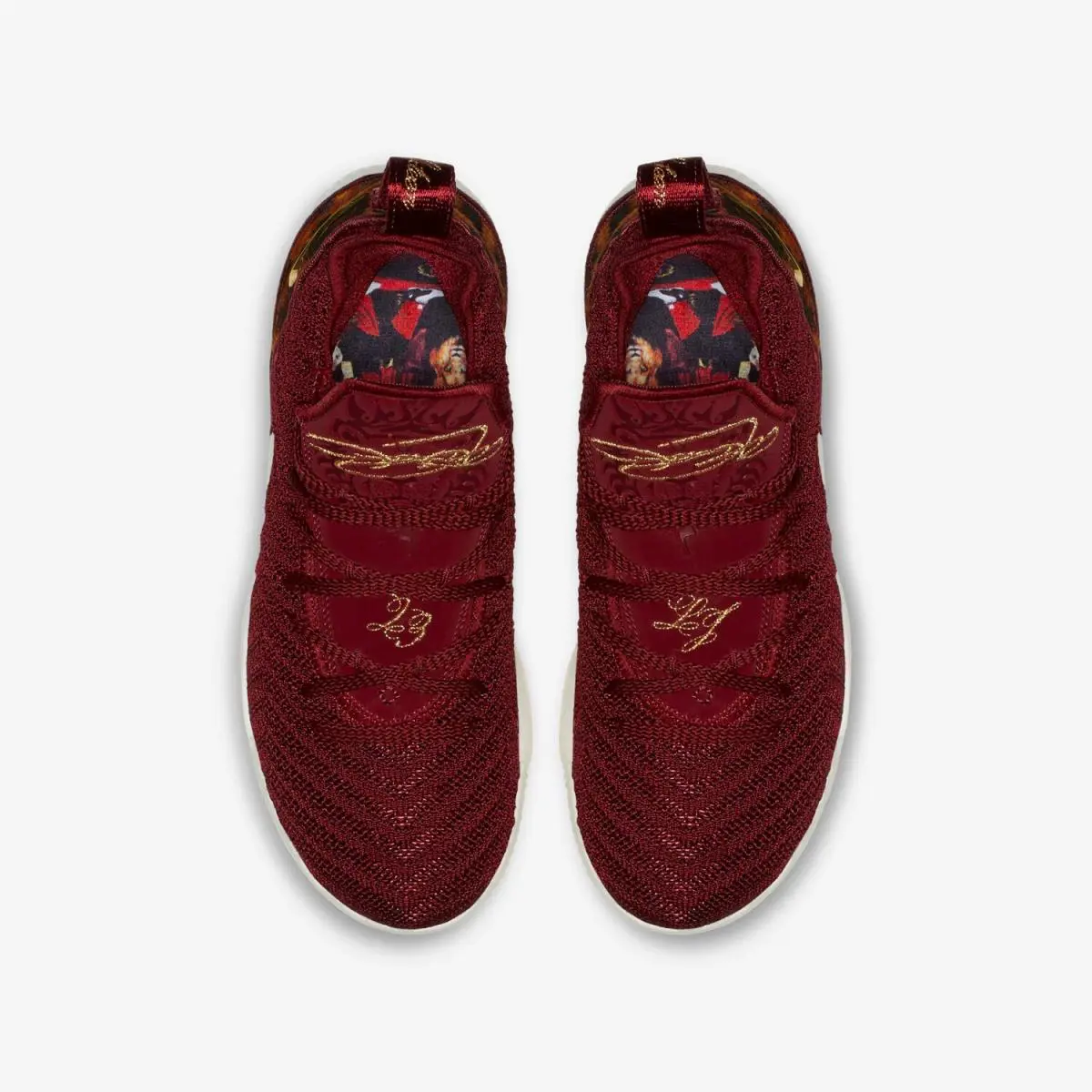 Nike shoes - Nike Lebron XVI - Lebron XVI - Red (UPC: 884500661455) 0