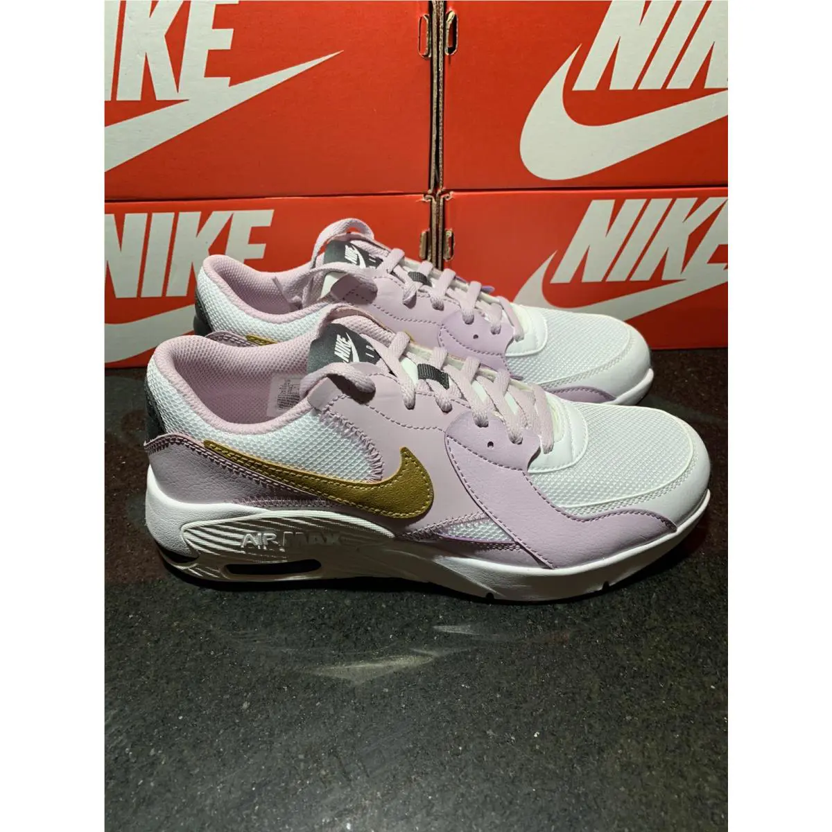 Nike shoes - Air Max Excee Gs - Air Max Excee - Lilac/white (UPC: 193654824396) 0